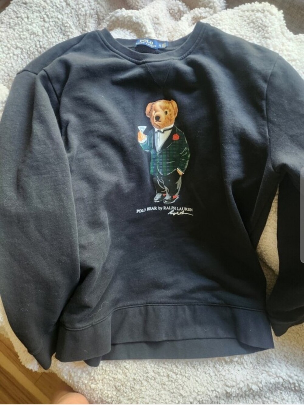 Polo Ralph Lauren Black Bear XL Sweatshirt